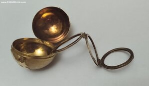 Медальон Глобус Золото 750